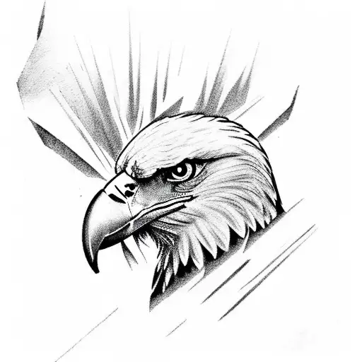 Eagle With Gun