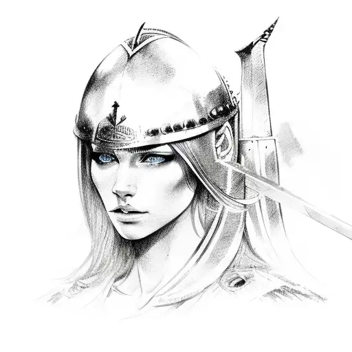 Germanic Female Warrior
