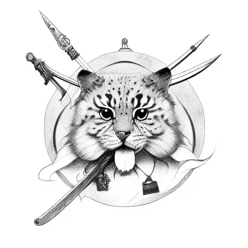 Cute Animal With Weapons