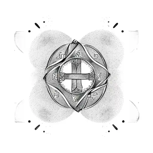 Nordic Endless Love Symbol With Runic Cody