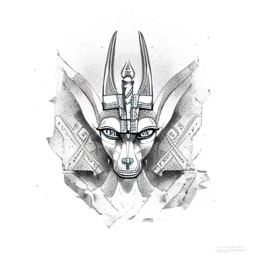 Egyptian Anubis Tut Nef