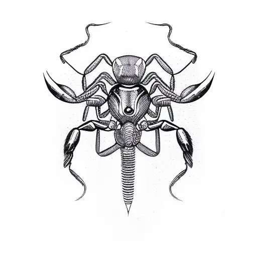 Sissy Bar Like Scorpion Motorcycle