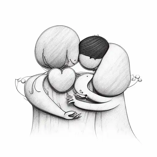 To Depict Love Of Mom And A Son