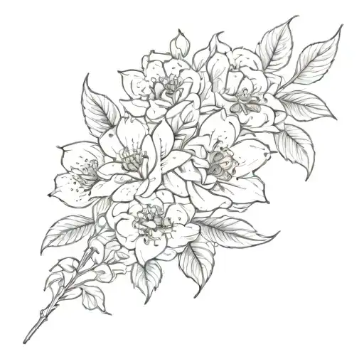 January April Birth Flower