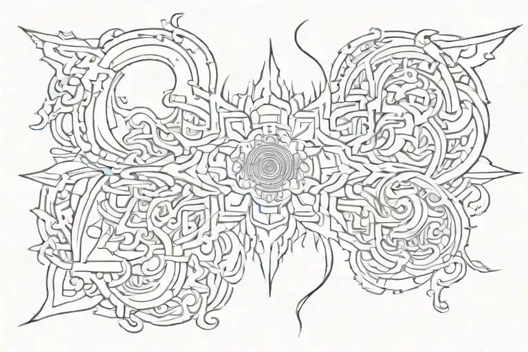 Buddhist Tattoo Sak-yant