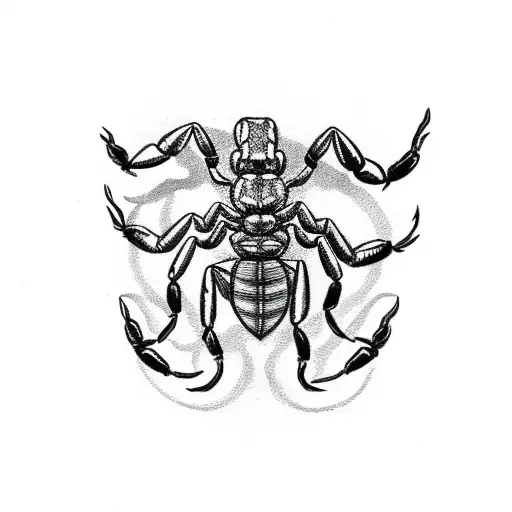 Scorpion With Small Dagger