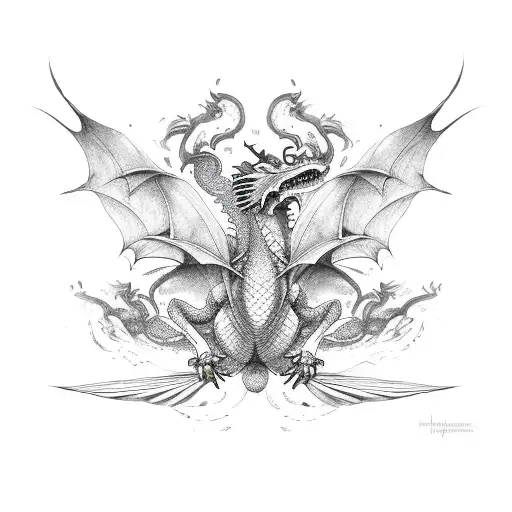 Dragon Butter Fly Birds