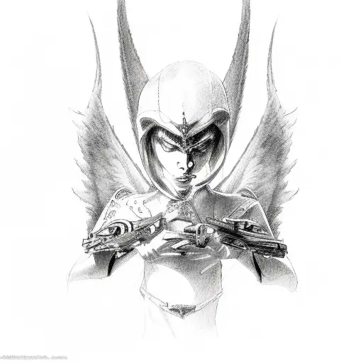 Angel And Demon Battle