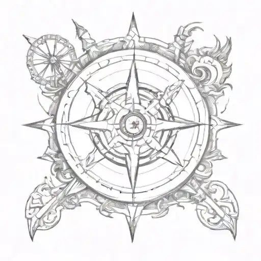 Heraldry And Compass