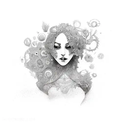 Woman Changing Times Growth Love Challenge