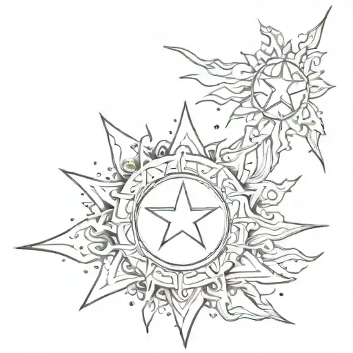 Philippines Sun And Star