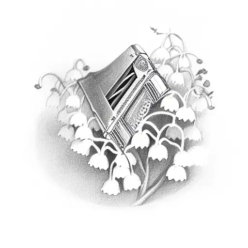 Harmonica With Lily Of The Valley