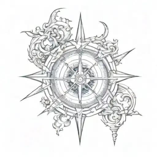 Heraldry And Compass