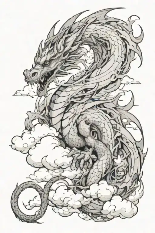 Dragon In The Clouds