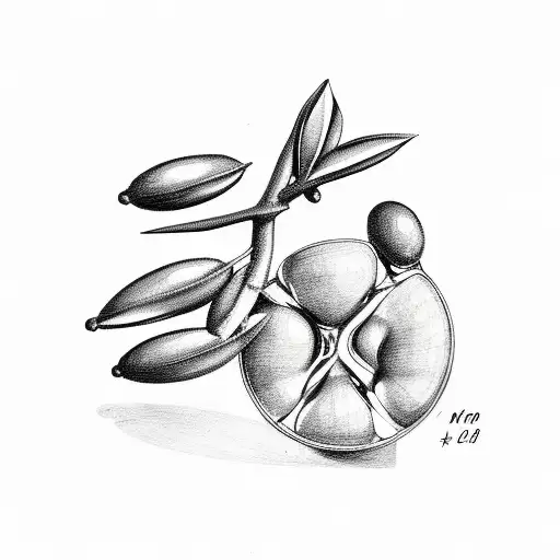 Olive Branch And Lebanon Country Outline