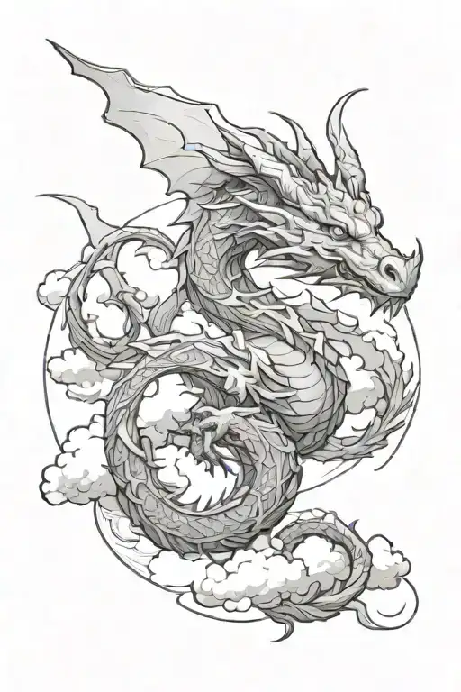 Dragon In The Clouds