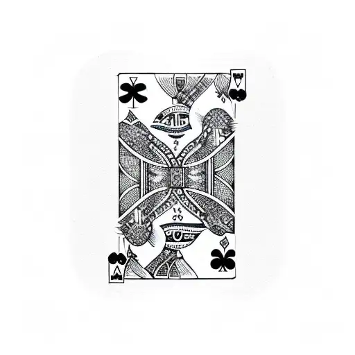 Deck Of Cards On Fire