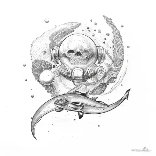 Ocean And Space Arm Sleeve