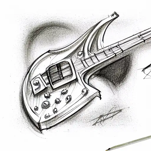 Biomechanic Guitar