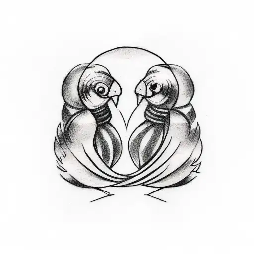 Friendship Tatto Idea For 2 People To Get