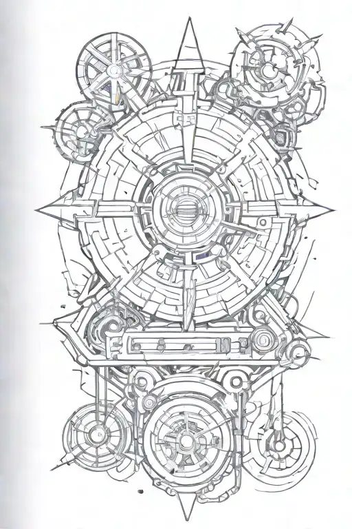Caudaceous And Radio Active Symbol