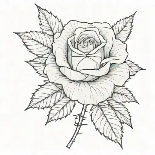 Rose With The Name Pipo As Stem