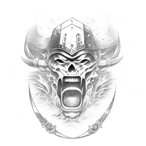 Japanese Warrior Full Back