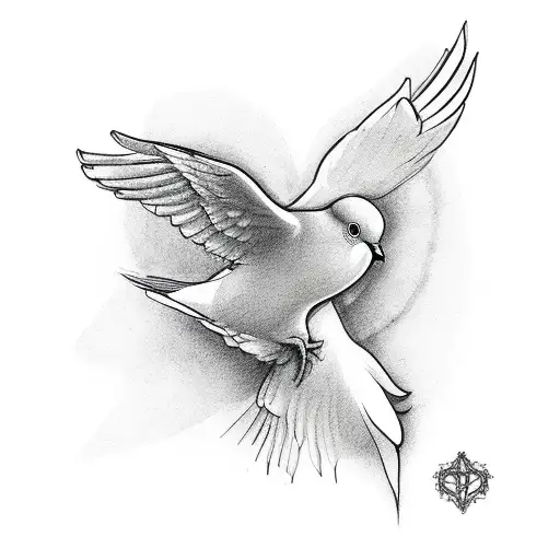 Dove Prayer Hand