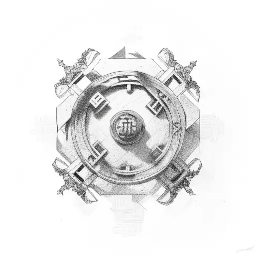Chinese Knotted Button