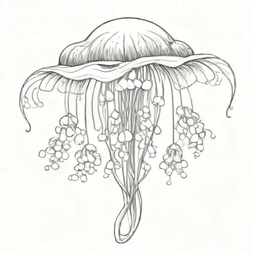 Lily Of The Valley Disguised As A Jellyfish