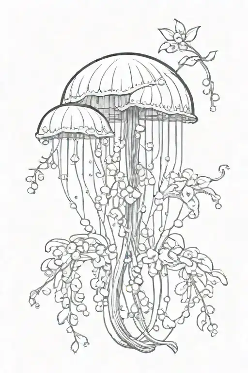 Lily Of The Valley Disguised As A Jellyfish