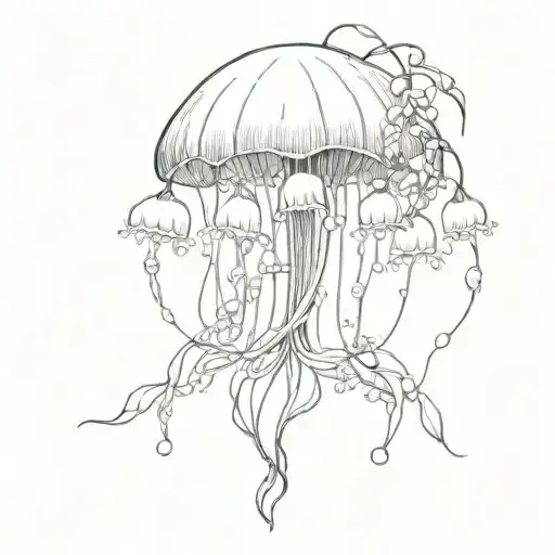 Lily Of The Valley Disguised As A Jellyfish
