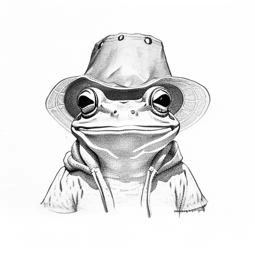 Frog Bucket Hat