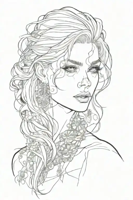 Pretty Blondie Woman