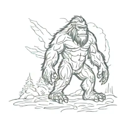 Bigfoot Figure