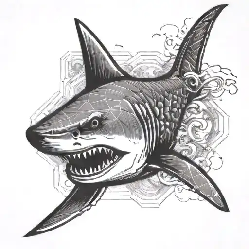 Shark Hexagon