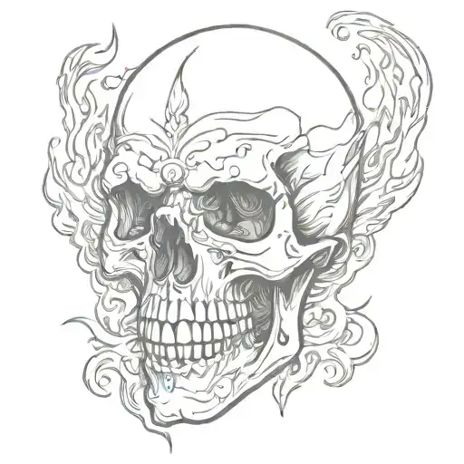 Skull And Fire Rising