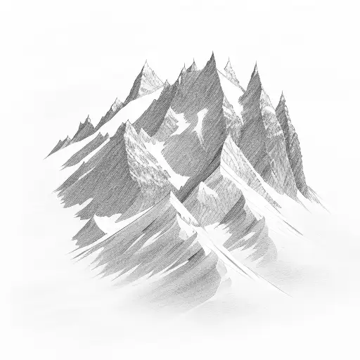 Mountain Gradient Landscape