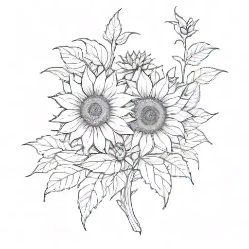 Sunflower Mother Nature