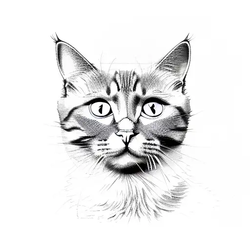 Cat And Soccer And Olive Tree