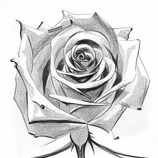 Natalie Portman With A Rose