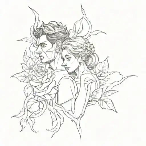 Ashwin And Rose Intertwined Within