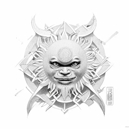 Filipino Sun And Irish Knots