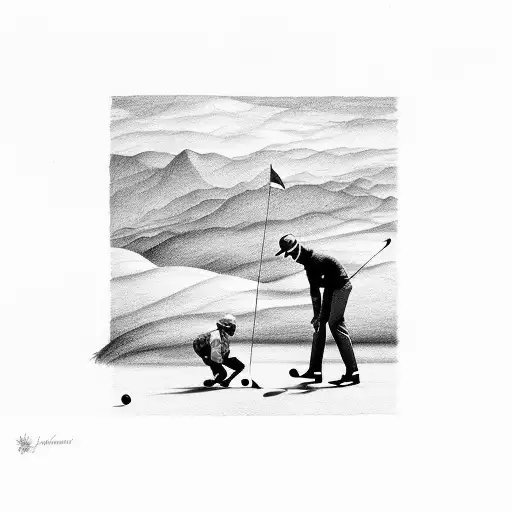 Golf Father And Son