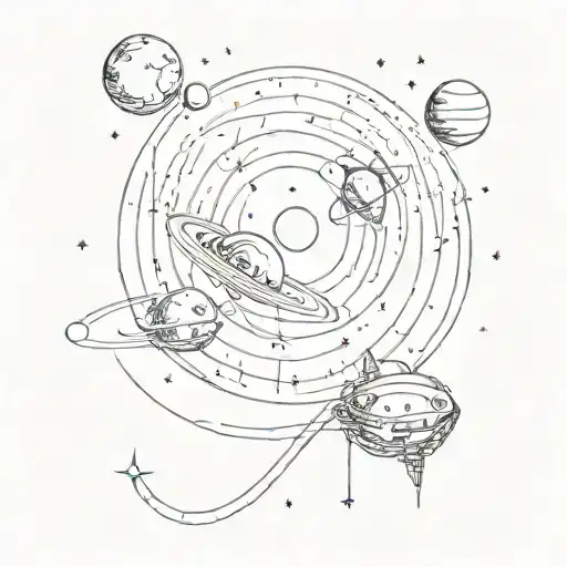 Simple Outerspace Galaxy