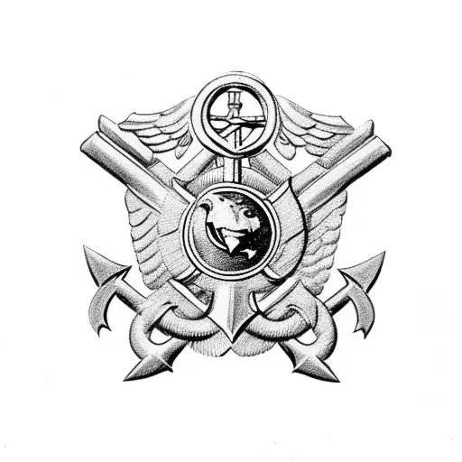 Marine Corps Eagle Globe And Anchor