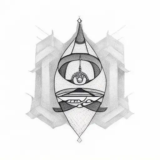 Minimalist African Tattoo That Represents Nigeria