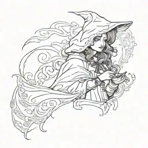 Little Red Riding Hood Etching Print Made