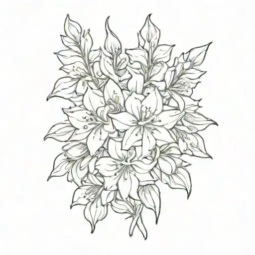 Simple Delphinium Flowers Birth Flowers