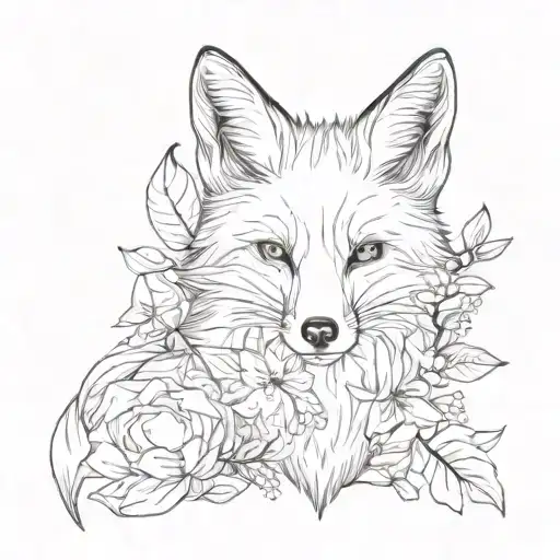 Fox And Magnolias